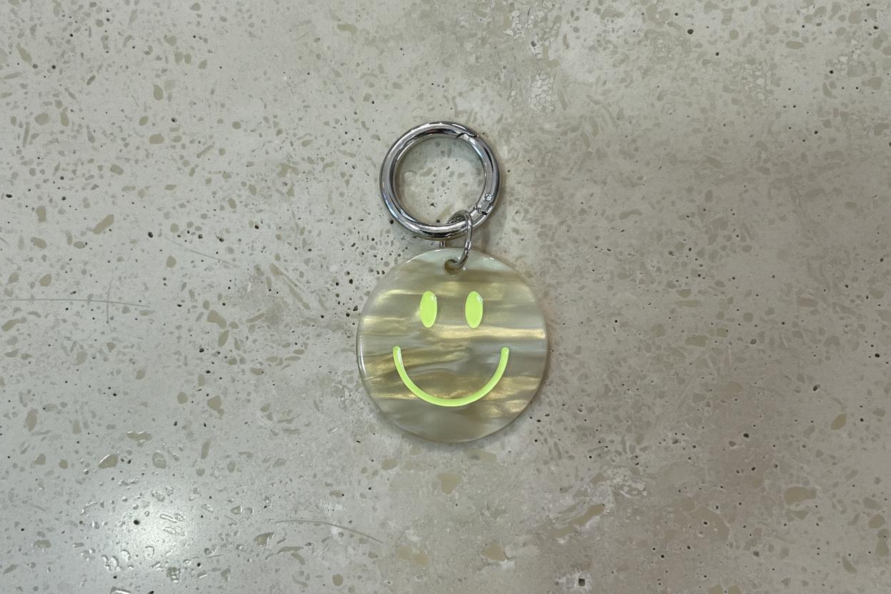 Schlüsselanhänger Smiley