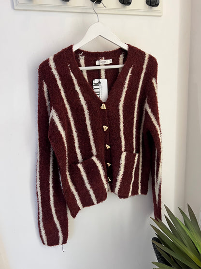 Strickjacke Amora Stripes