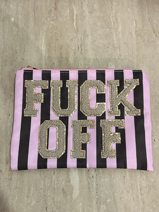 Kosmetiktasche FUCK OFF