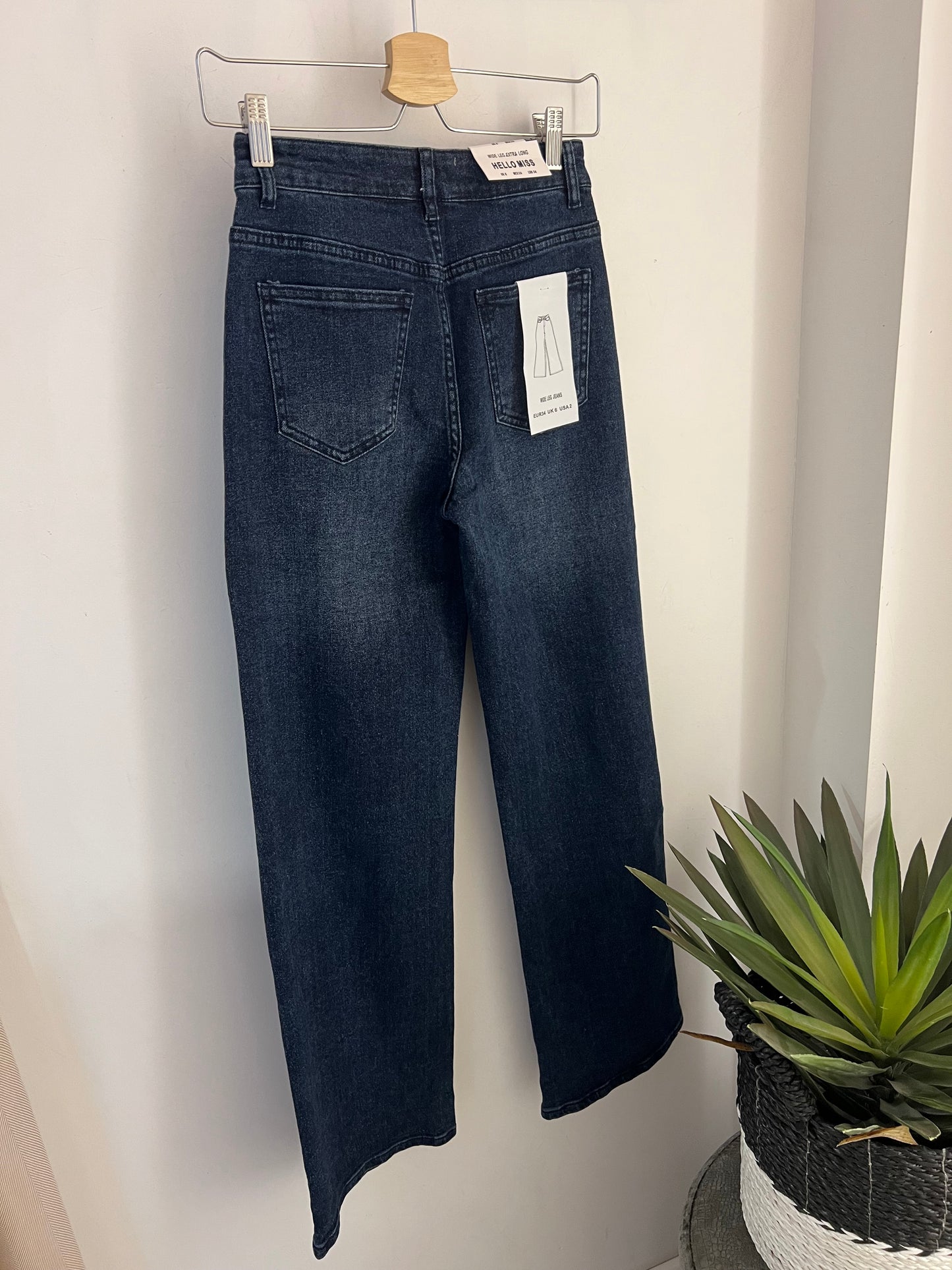 Glitter Staight Jeans Elisa long