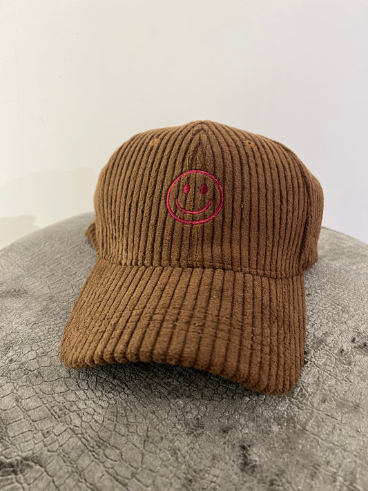 Basecap Cord Smiley