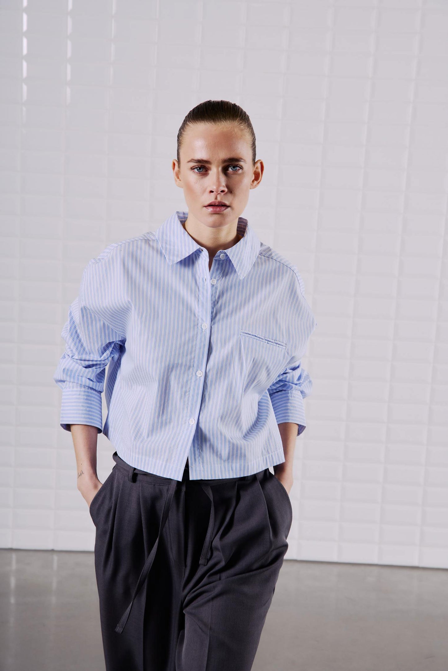 Cropped Bluse Quinie