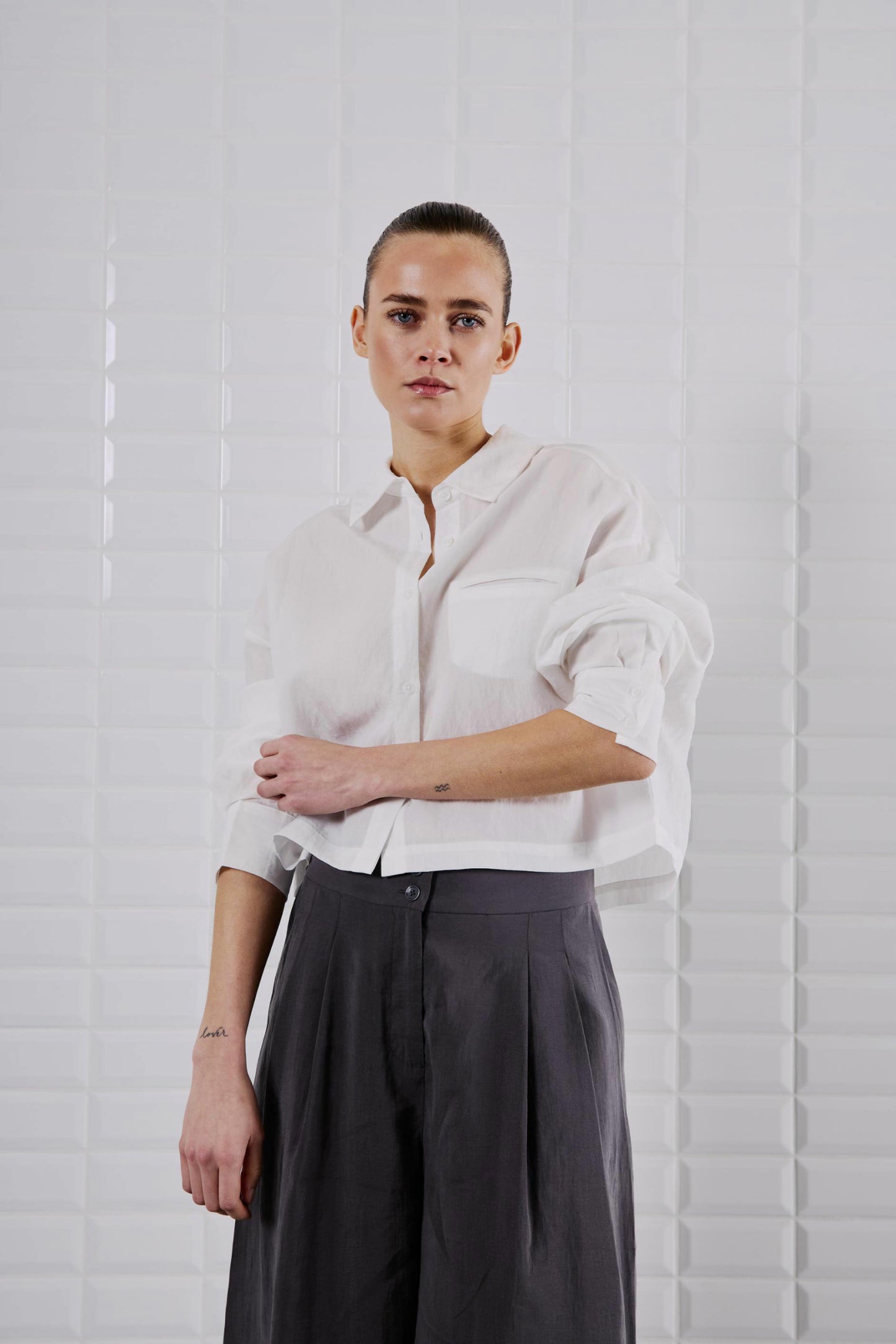 Cropped Bluse Quinie