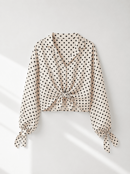 Bluse mit Punkten Liv - same concept