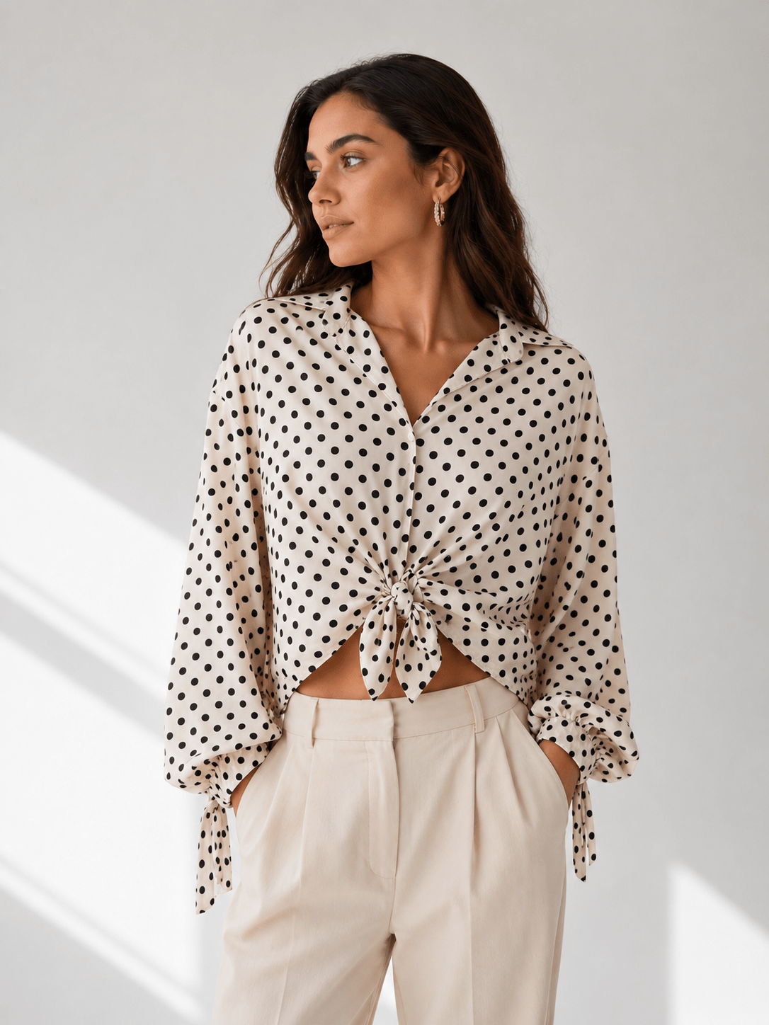 Bluse mit Punkten Liv - same concept