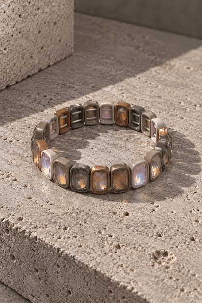Buntes Edelsteinarmband - same concept