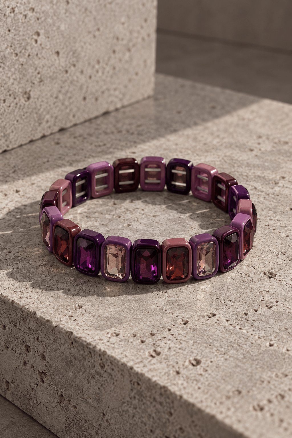 Buntes Edelsteinarmband - same concept