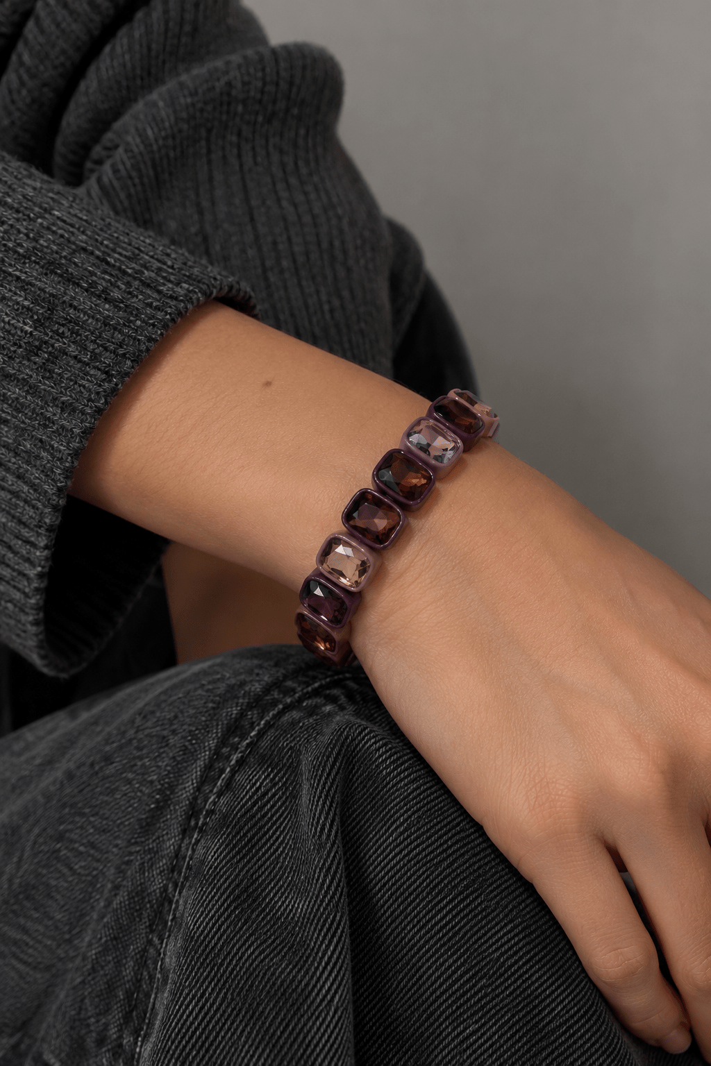 Buntes Edelsteinarmband - same concept