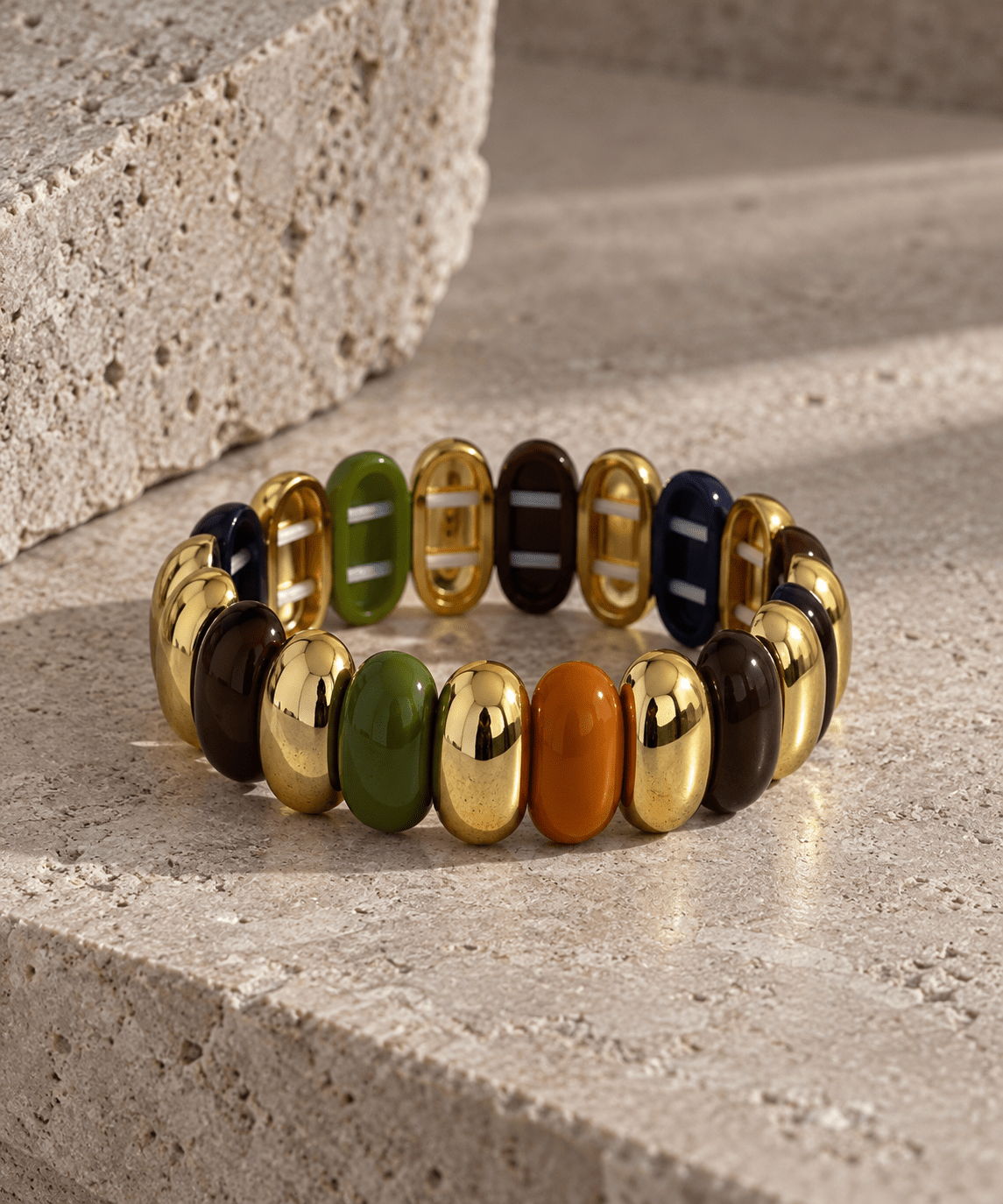Buntes Perlenarmband - same concept