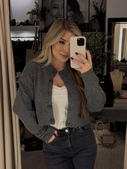 Cropped Cardigan Fil - same concept