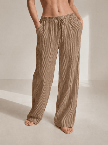 gestreifte Musselin Hose Angelina - same concept