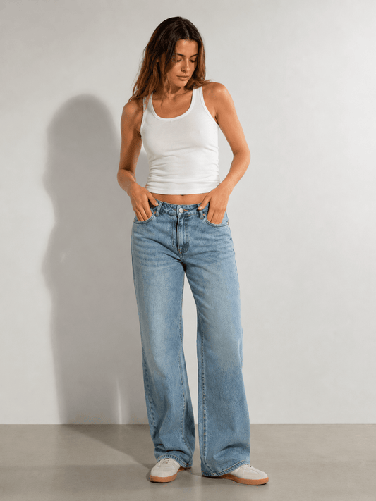 Jeans Wide Leg Solveig - same concept