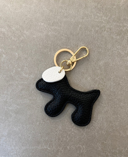 Lederschlüsselanhänger Hund - same concept
