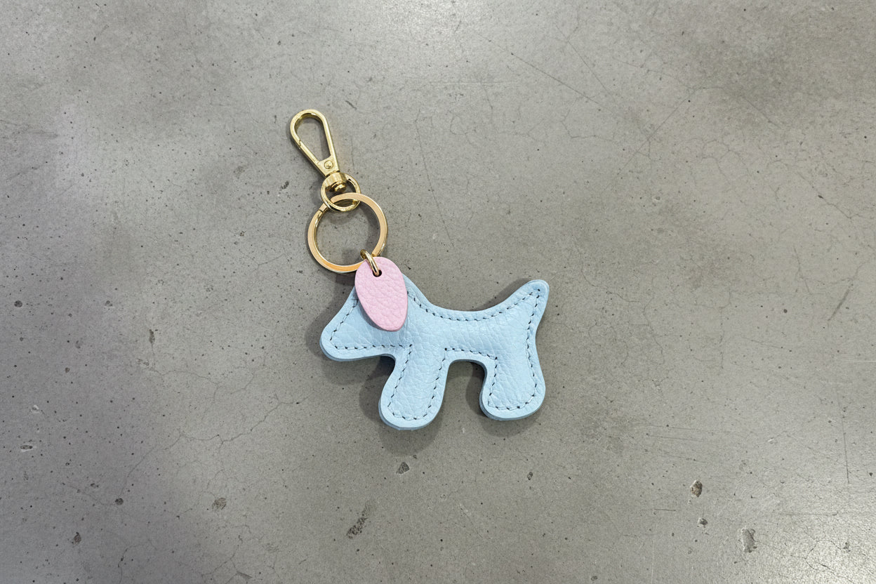 Lederschlüsselanhänger Hund - same concept