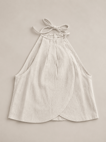 Leinen Neckholdertop Liz - same concept