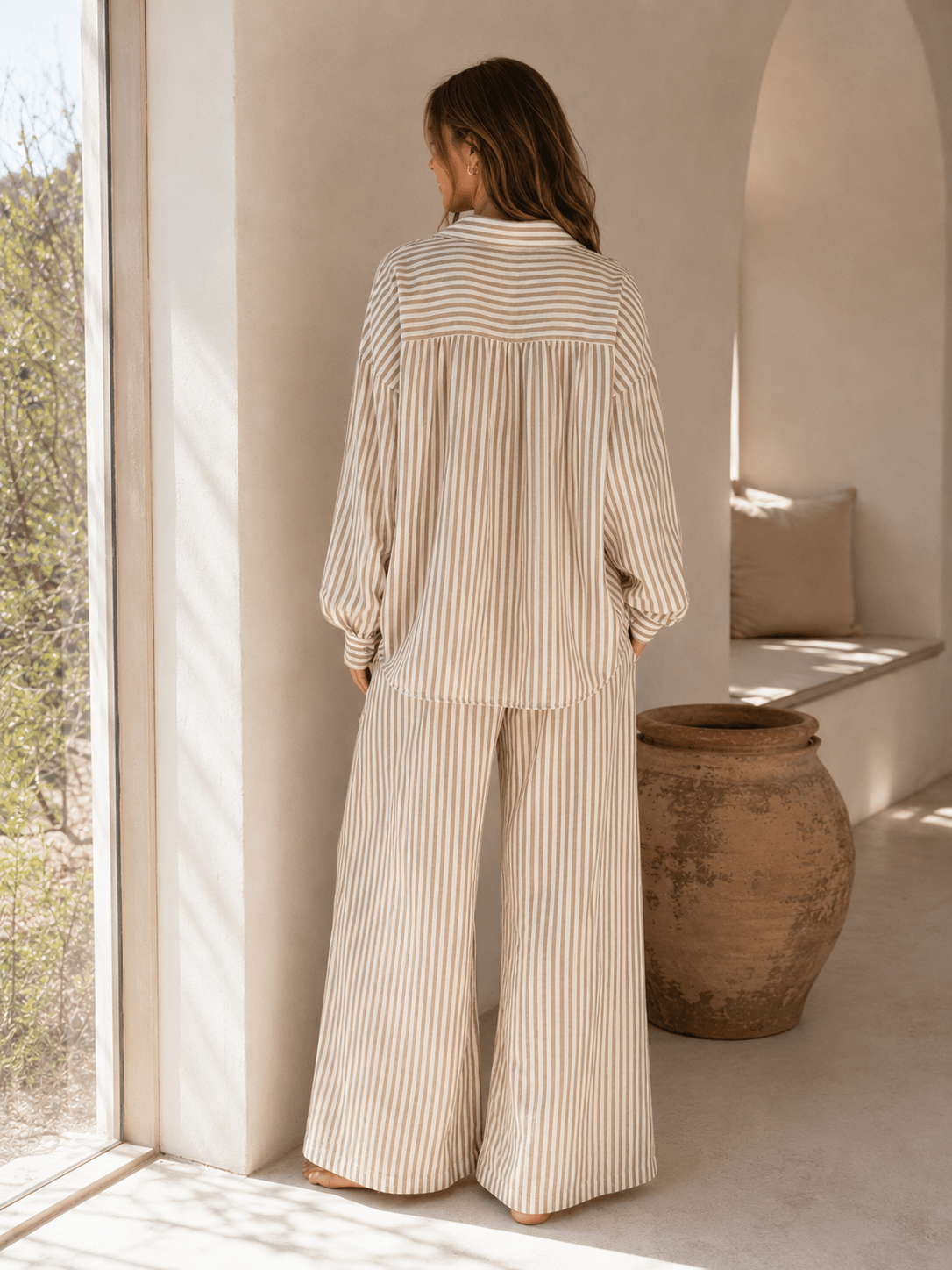 Leinenbluse Striped - same concept