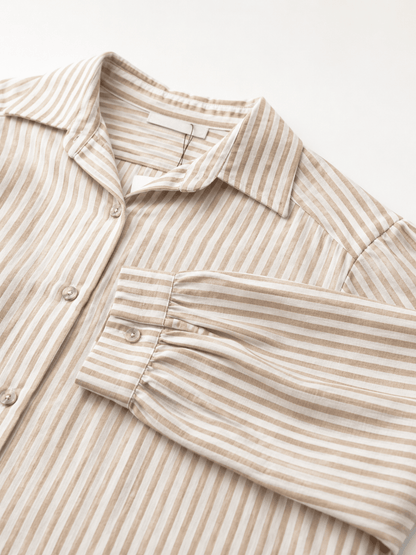 Leinenbluse Striped - same concept