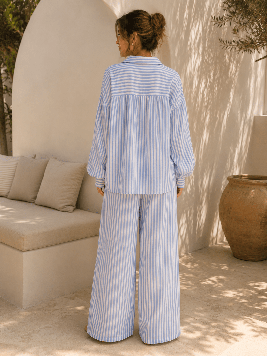 Leinenbluse Striped - same concept