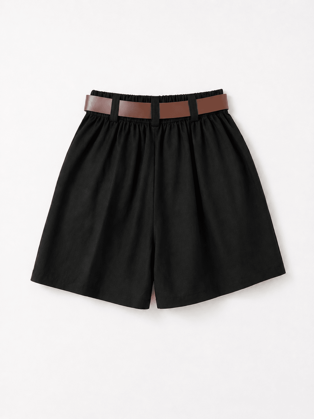 Leinenshort mit Gürtel - same concept