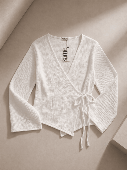 Musselin Wickelbluse Jenny - same concept