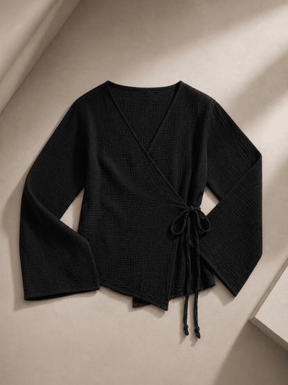 Musselin Wickelbluse Jenny - same concept