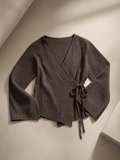 Musselin Wickelbluse Jenny - same concept