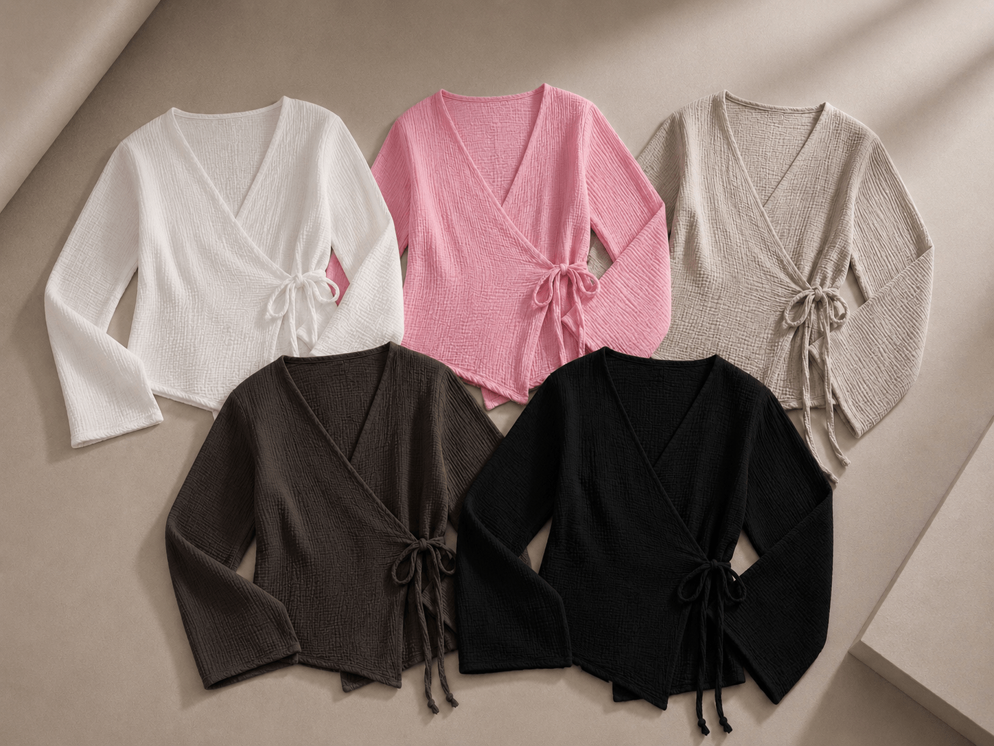 Musselin Wickelbluse Jenny - same concept