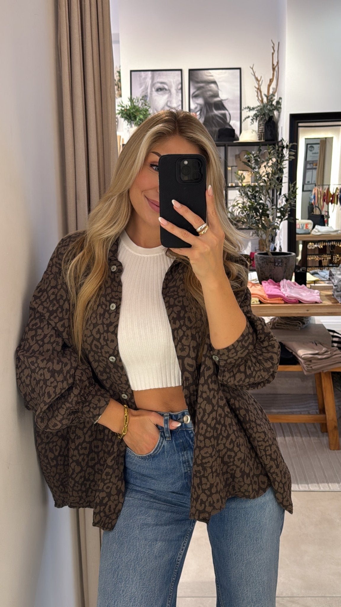 Musselinbluse Leya Leo - same concept