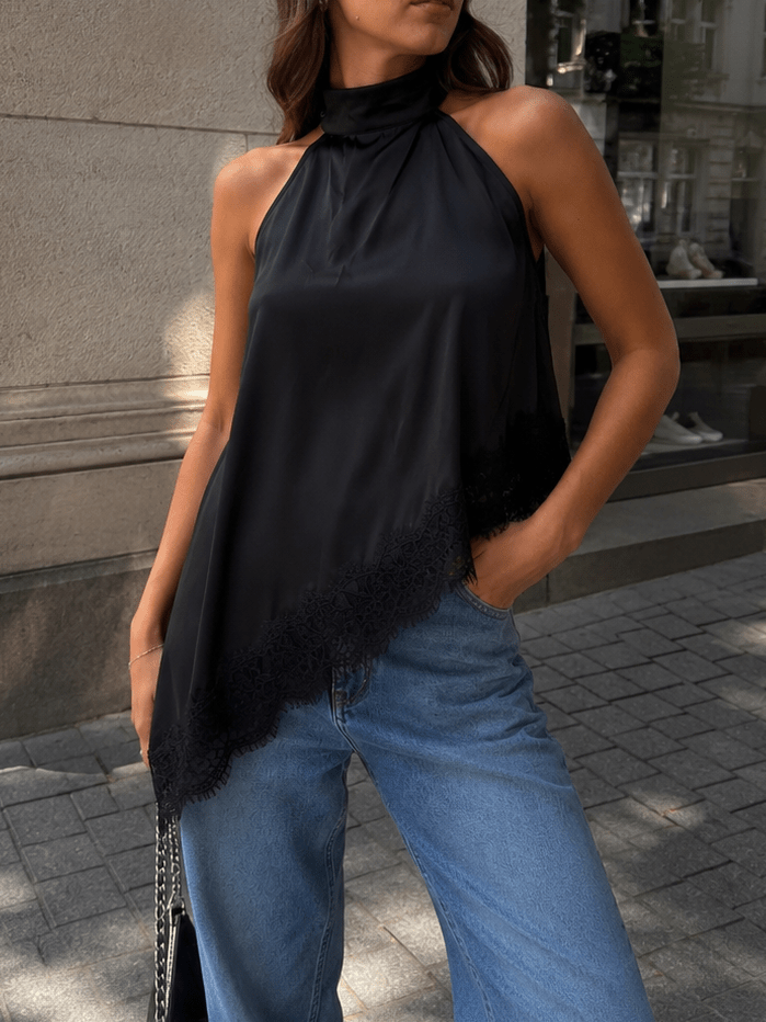 Neckholder mit Spitze Luna - same concept