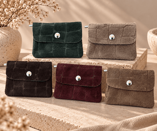 Portmonee Looma Wildleder Croco - same concept