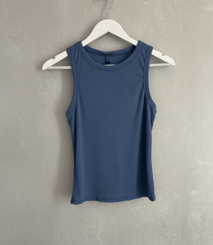 Rippstrick Tanktop Selma - same concept