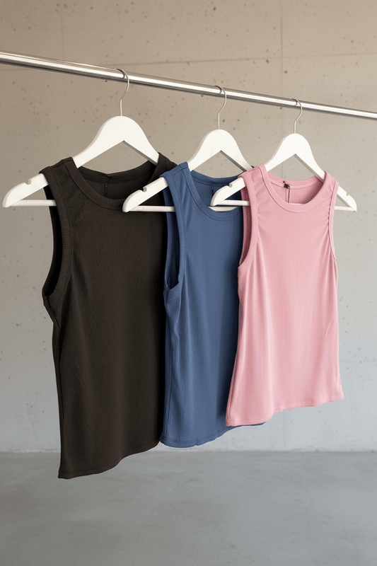 Rippstrick Tanktop Selma - same concept