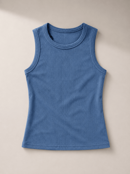 Rippstrick Tanktop Selma - same concept