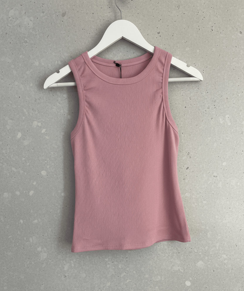 Rippstrick Tanktop Selma - same concept