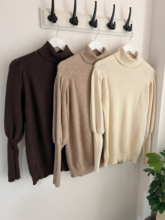 Rollkragen Pullover Jana - same concept