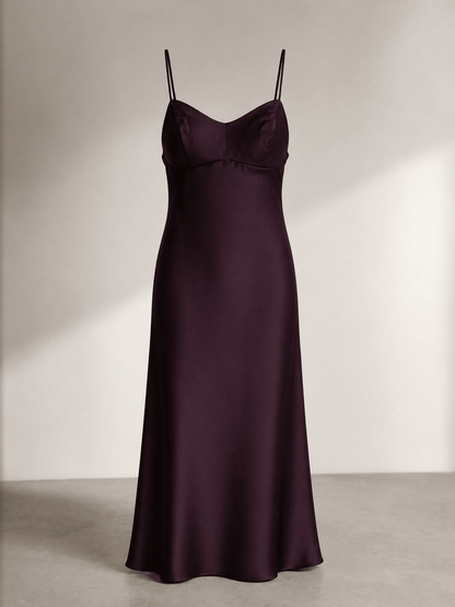 Satin Maxikleid Lola - same concept
