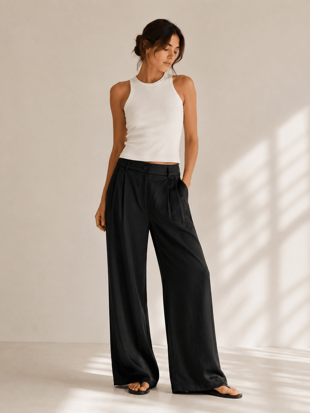 Satinierte Hose Gheena - same concept