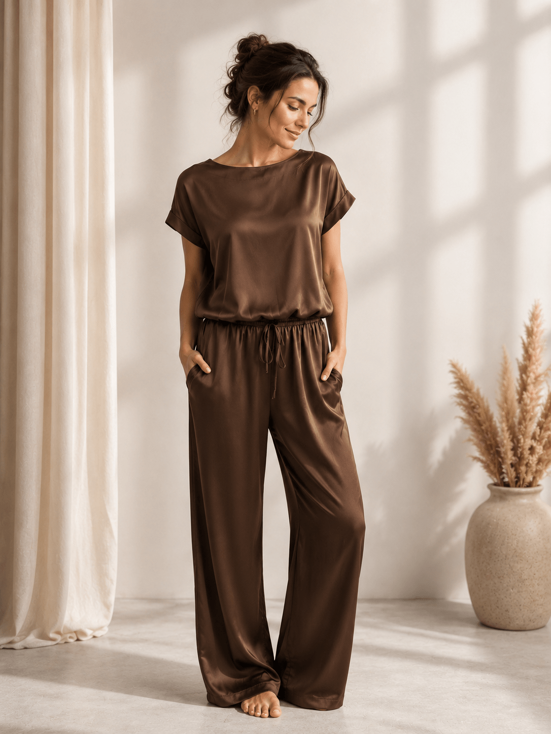Satinierte Hose Valerie - same concept