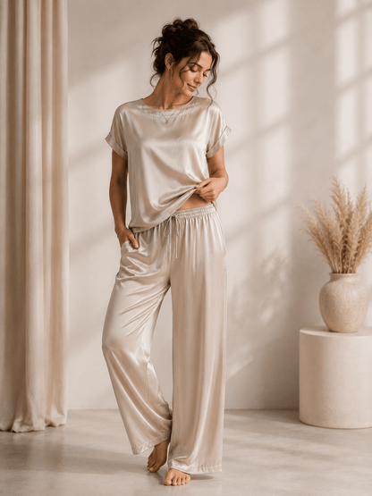 Satinierte Hose Valerie - same concept