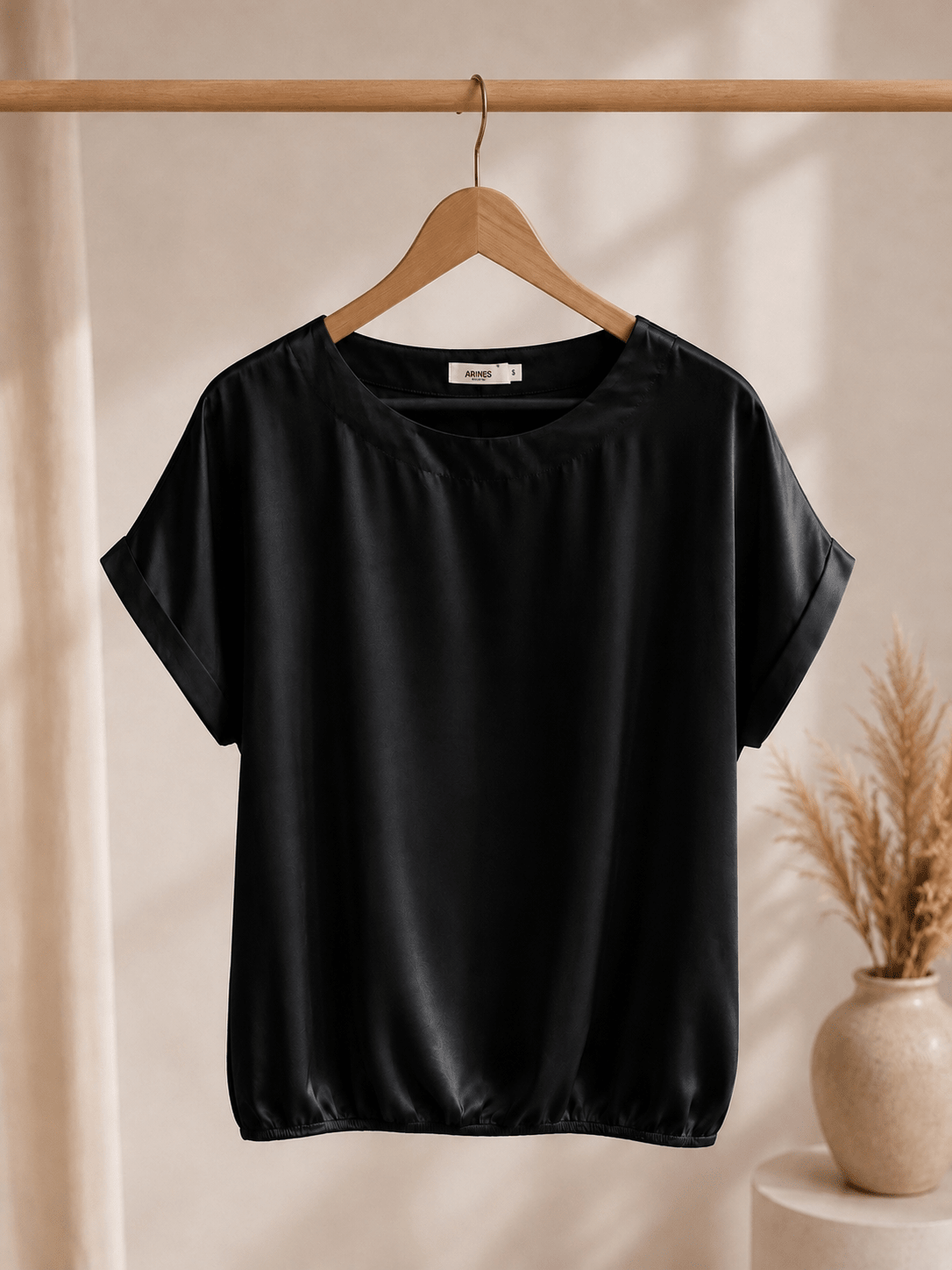 Satiniertes T-Shirt Valerie - same concept