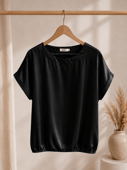 Satiniertes T-Shirt Valerie - same concept