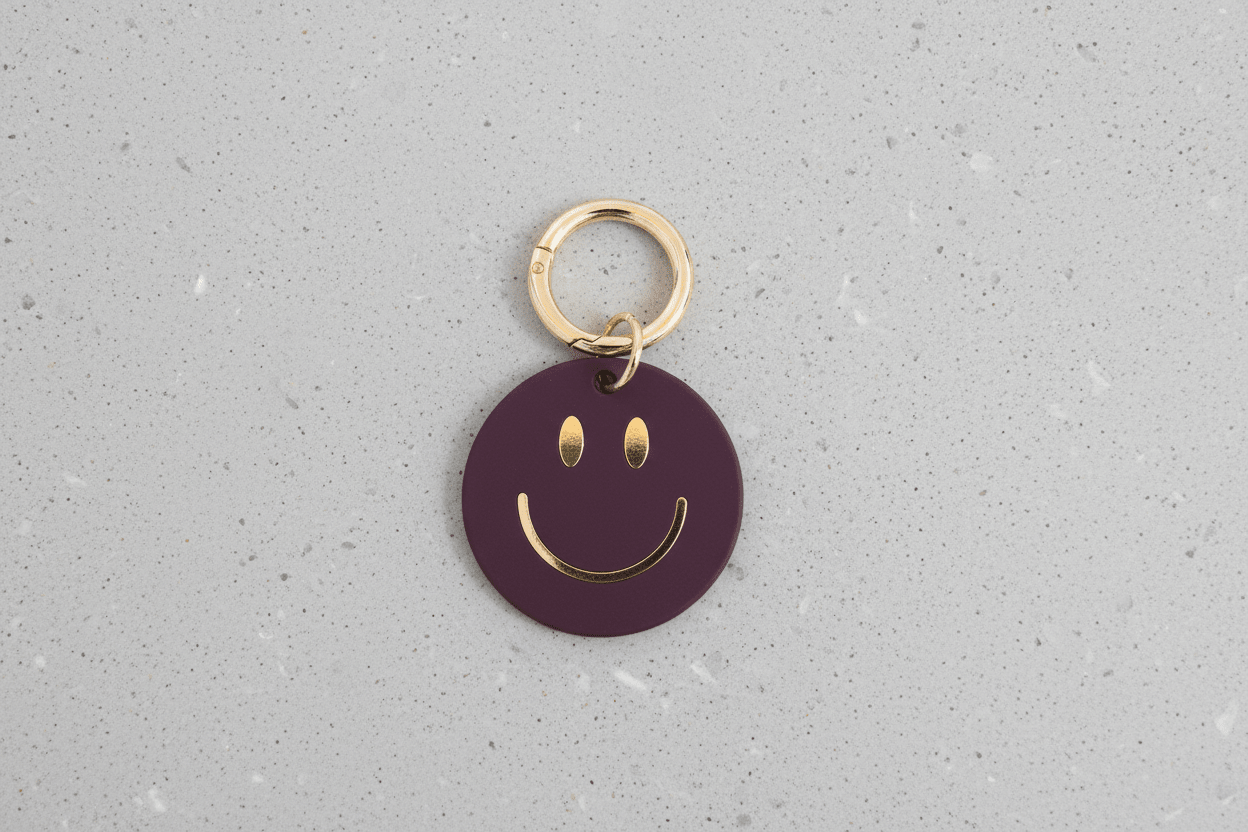Schlüsselanhänger Smiley - same concept