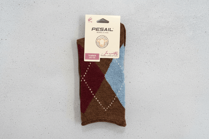 Socken kariert - same concept