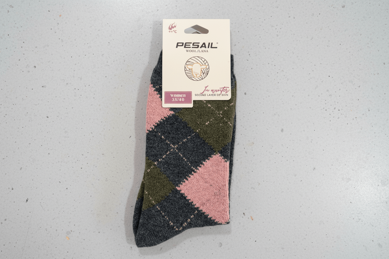 Socken kariert - same concept