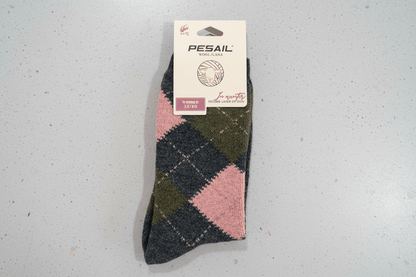 Socken kariert - same concept
