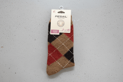 Socken kariert - same concept
