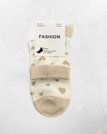 Socken Pastel Hearts - same concept
