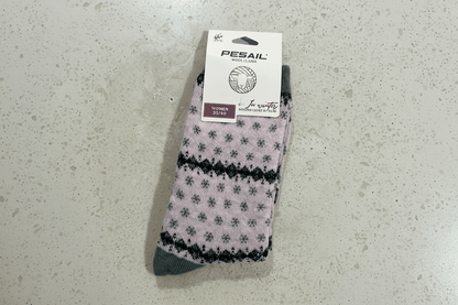 Socken Snowflake - same concept