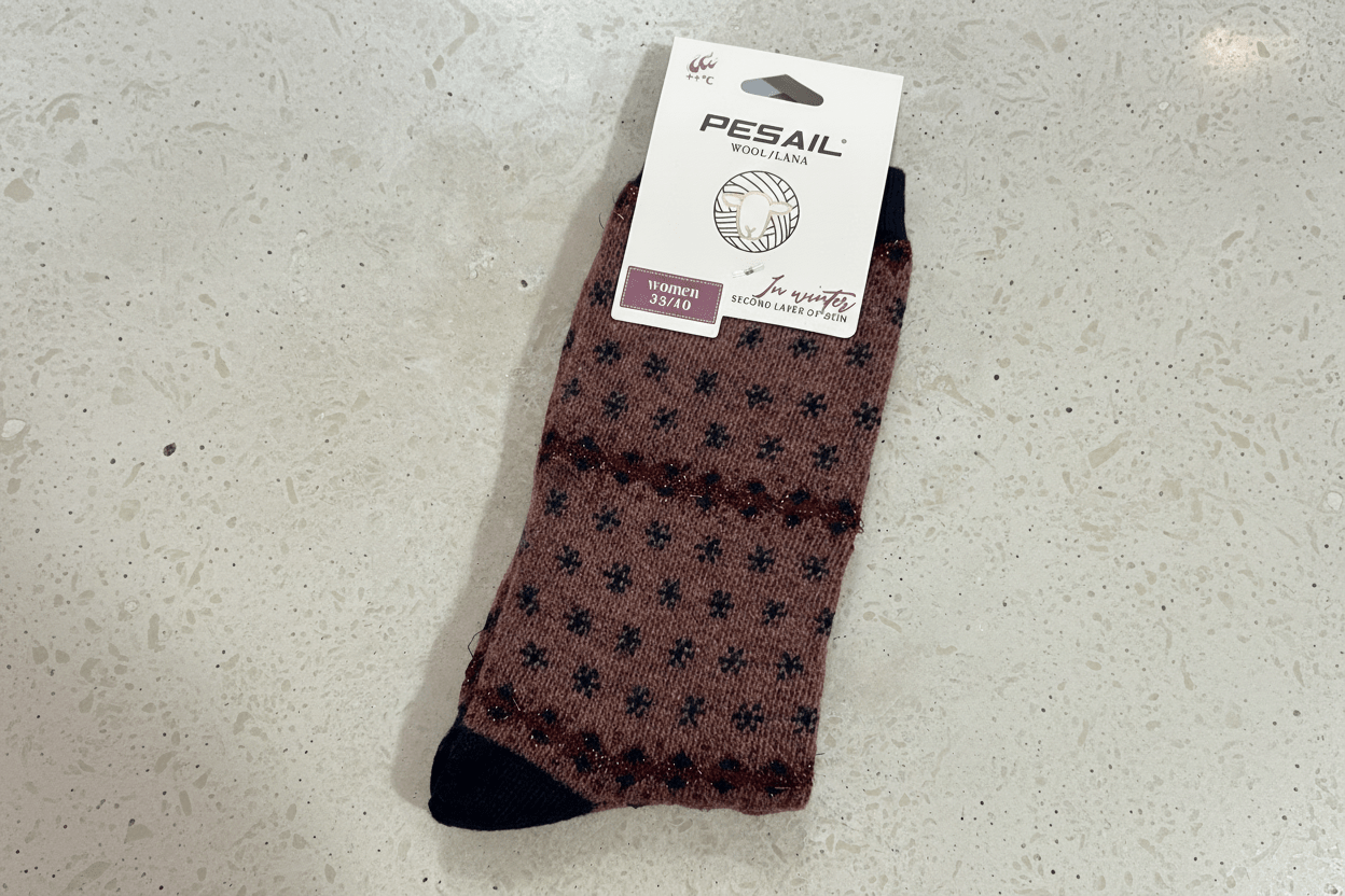 Socken Snowflake - same concept