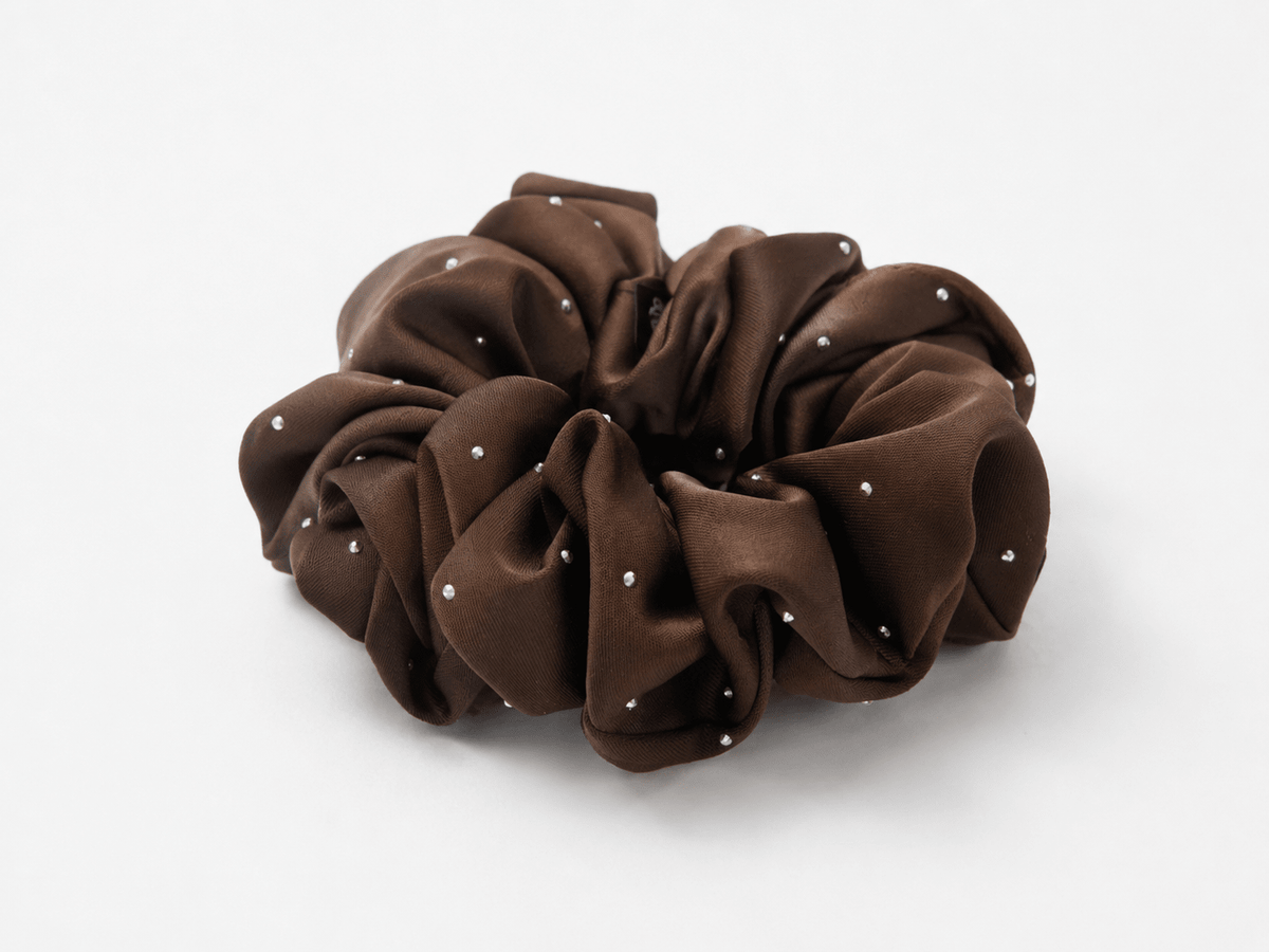 Strass-Scrunchie Mittel - same concept